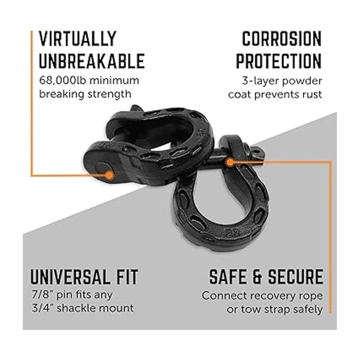 GearAmerica Kit de recuperación Mega todoterreno Correa_3