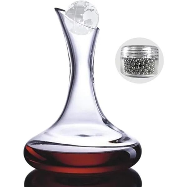Amlong Crystal Decantador de vino sin plomo jarra de vino