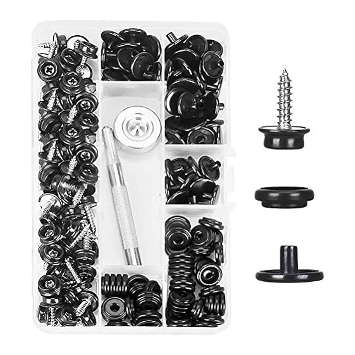 Kelife Juego de 150 piezas de acero inoxidable de grado