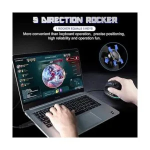 Ratón para juegos con balancín 5D mouse ergonómico TRELC_5