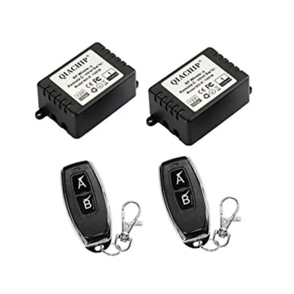 QIACHIP CC 12V 1CH 433Mhz RF Relé inalámbrico de control_1