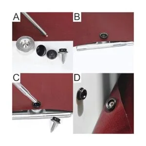 Kelife Juego de 150 piezas de acero inoxidable de grado