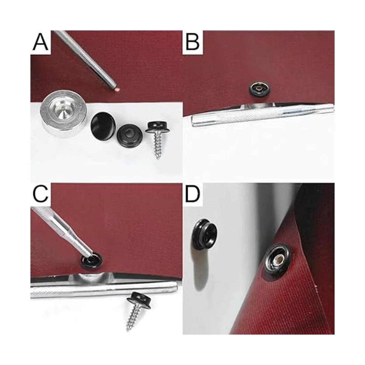 Kelife Juego de 150 piezas de acero inoxidable de grado