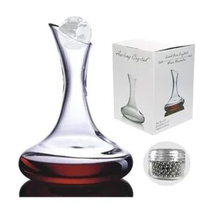 Amlong Crystal Decantador de vino sin plomo jarra de vino