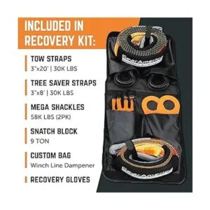 GearAmerica Kit de recuperación Mega todoterreno Correa_2