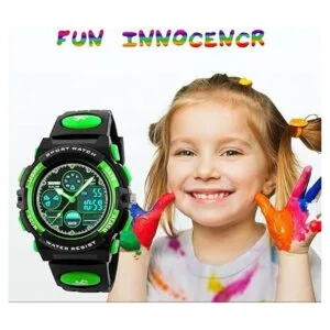 Kids Digital Sport Watch Boys Girls Waterproof Sports_2