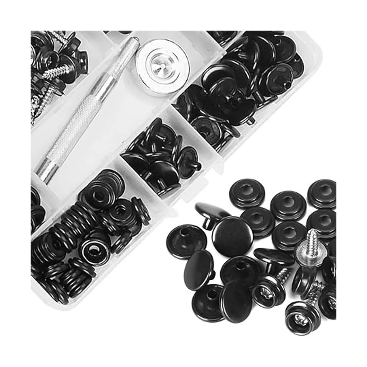 Kelife Juego de 150 piezas de acero inoxidable de grado