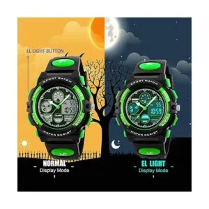 Kids Digital Sport Watch Boys Girls Waterproof Sports_4