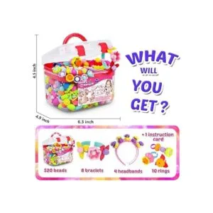 FunzBo Juego de joyas para niños y niñas. Juguetes con