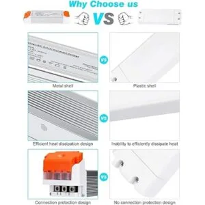 Controlador LED de 12 V CC 60 W funcionamiento_2