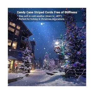 DEWENWILS 25 FT Candy Cane Outdoor Christmas Extension_6