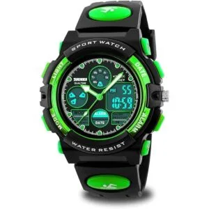 Kids Digital Sport Watch Boys Girls Waterproof Sports_1