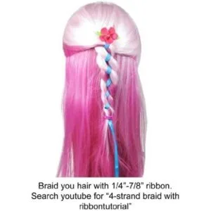 QYO Cinta brillante y satinadogrogránutismo para baile_3