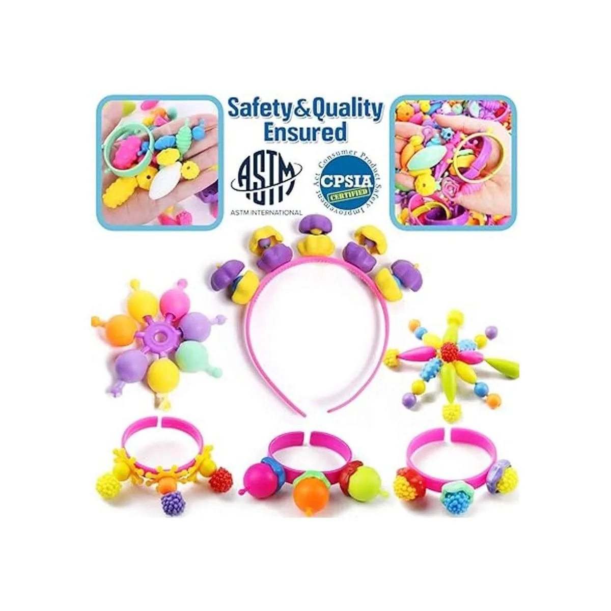 FunzBo Juego de joyas para niños y niñas. Juguetes con