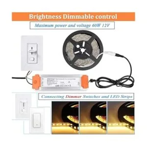 Controlador LED de 12 V CC 60 W funcionamiento_4