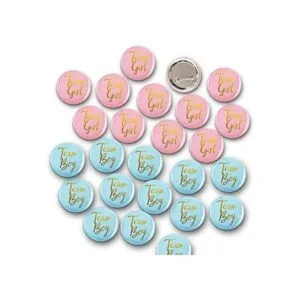 Pin de botón de revelación de género 50 unidades_1