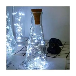 Decorman Paquete de 10 luces solares para botellas de