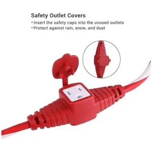 DEWENWILS 25 FT Candy Cane Outdoor Christmas Extension_4