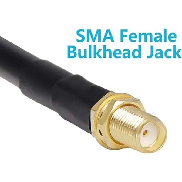 Cable de extensión coaxial de baja pérdida de 25 pies 50_3