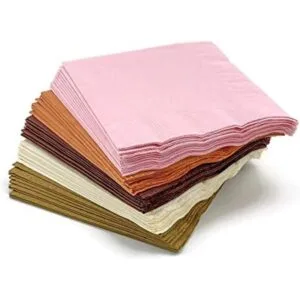 Pink Woodland Servilletas 50 unidades diseño de zorro_1