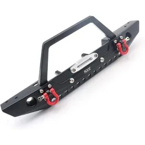 KYX Racing Parachoques delantero de metal para Traxxas