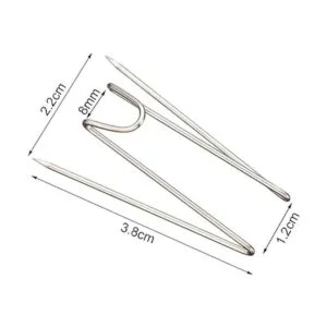 Ganchos de pared de panel de tela con caja de_2