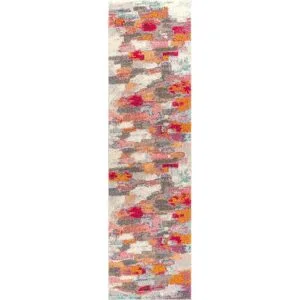 JONATHAN Y Alfombra moderna abstracta con pinceladas_2