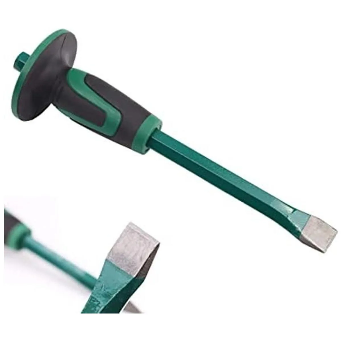 Cincel Mason con protector de mano cincel de piedra de_1