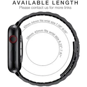 EPULY Compatible con Apple Watch Band de 45mm 44mm 42mm_4