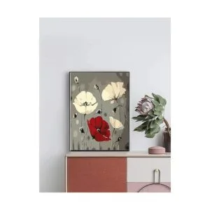 Pintura por números para adultos y niños kits de flores