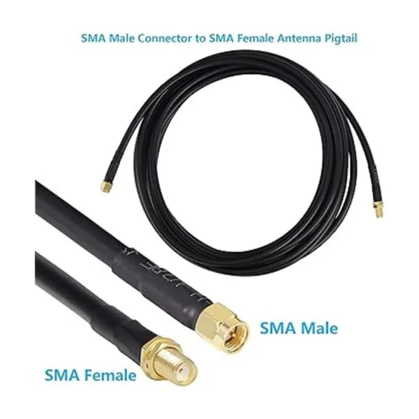 Cable de extensión coaxial de baja pérdida de 25 pies 50_4