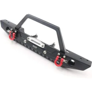 KYX Racing Parachoques delantero de metal para Traxxas