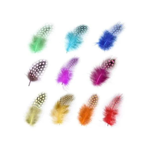 MWOOT Plumas de pollo naturales para manualidades 120