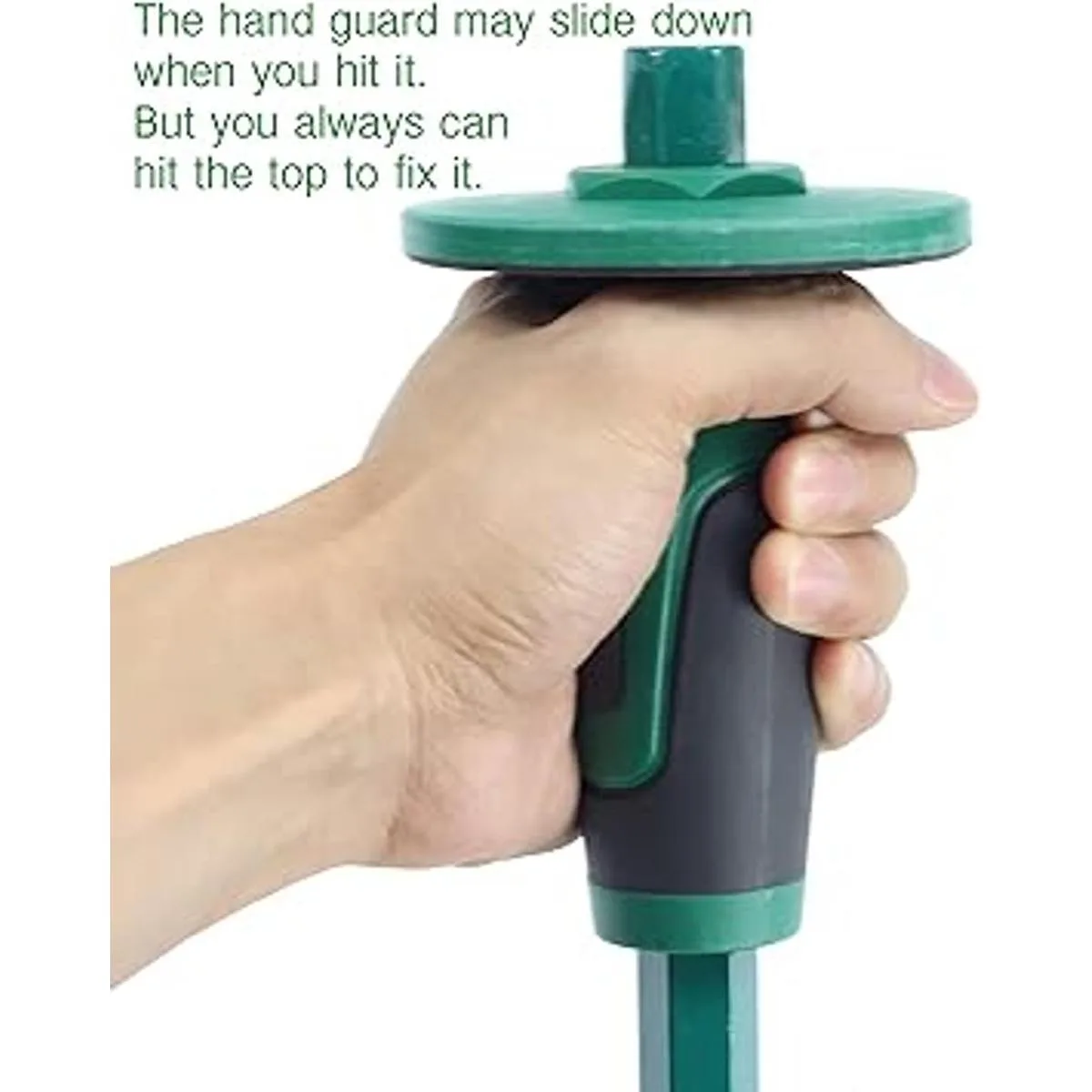 Cincel Mason con protector de mano cincel de piedra de_5