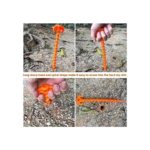 Estacas para tienda de campaña de playa anclajes para_4