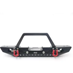 KYX Racing Parachoques delantero de metal para Traxxas