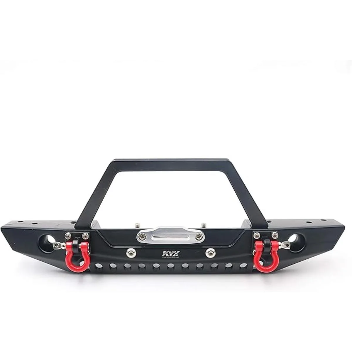 KYX Racing Parachoques delantero de metal para Traxxas