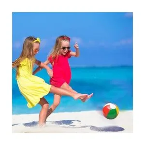 ArtCreativity Bolas de playa inflables arcoíris Paquete_3