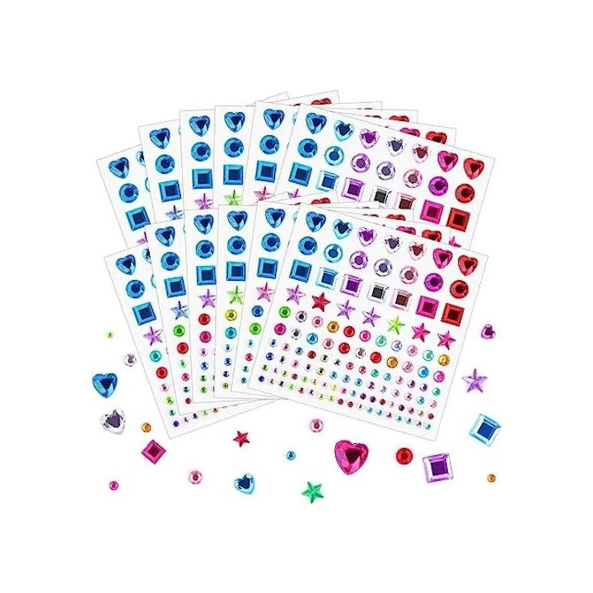 Selizo 1368 calcomanías de diamantes de imitación