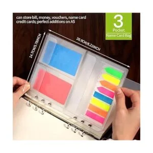 LEOBRO Juego de cuadernos A5 recargables paquete de 2_6