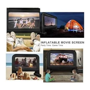 OUTTOY Pantalla inflable de cine para exteriores_2