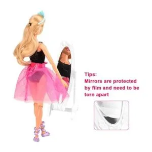 BARWA 3 juegos de ropa de muñeca de bailarina trajes de