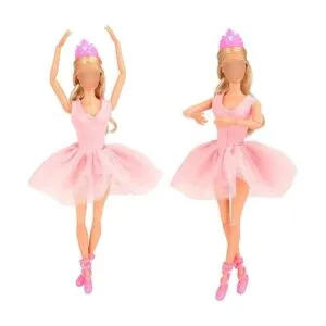 BARWA 3 juegos de ropa de muñeca de bailarina trajes de