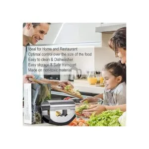 Picador de cuchillos de ensalada con cubierta protectora