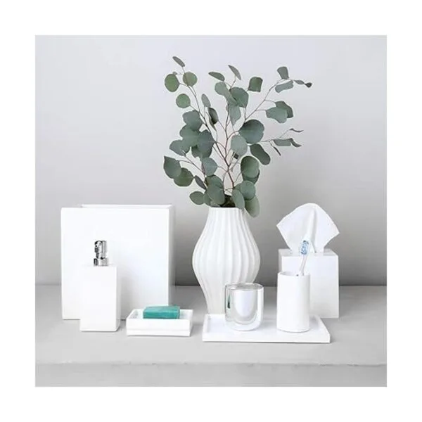 Jonathan Adler Papelera de baño de laca talla única_6