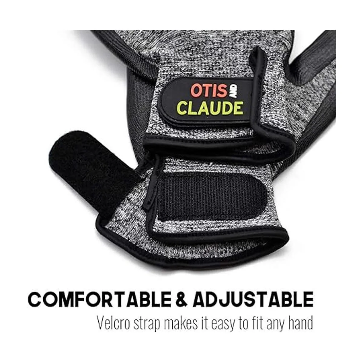 Otis Claude Guantes de aseo para mascotas con correa