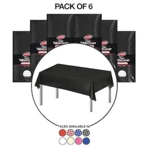 Neatiffy Mantel rectangular de plástico de 54 x 108_2