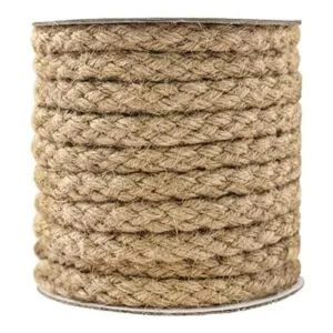 Tenn Well Cuerda trenzada de yute 25 pies de 0.433 in de