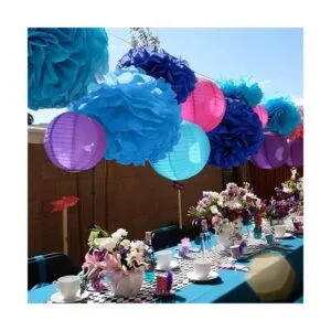 Binpeng Binpeng Pomones de papel colgantes bola de