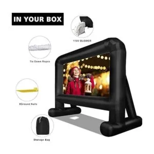 OUTTOY Pantalla inflable de cine para exteriores_4